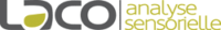 Logo du laboratoire d'analyses sensorielles LACO référence client de l'Agence Iltze, communication et community management