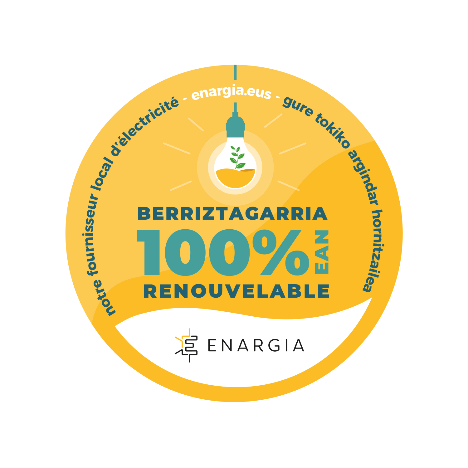 Enargia, énergie locale, durable et renouvelable utilisée par l'Agence Iltze