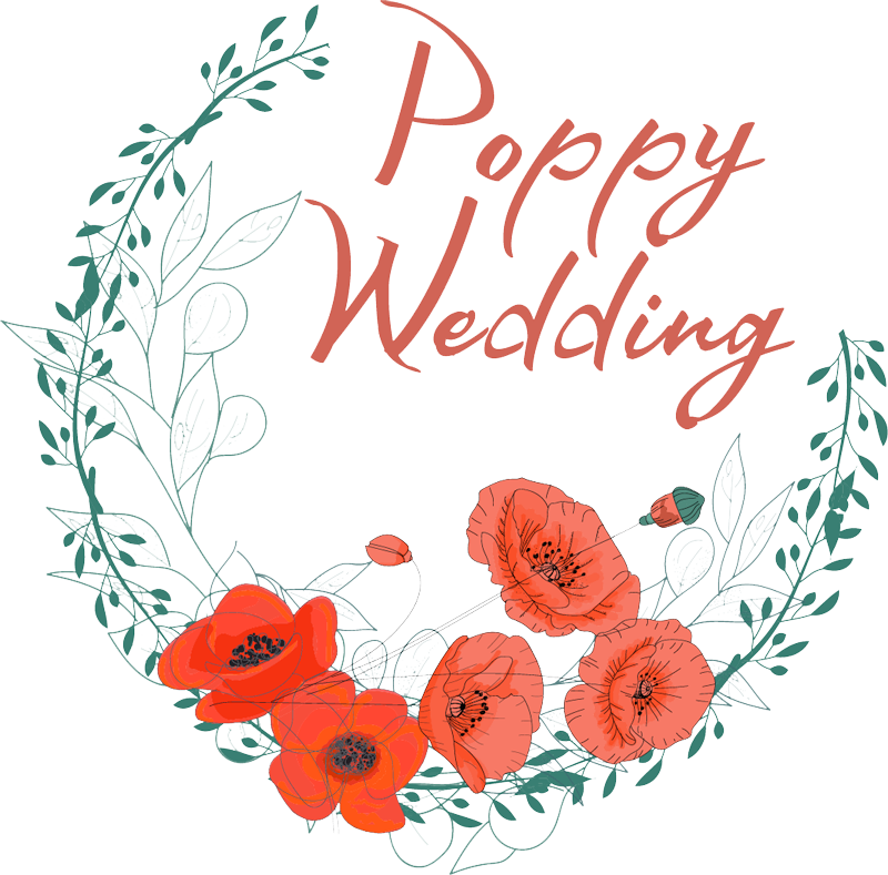 Logo Poppy Wedding